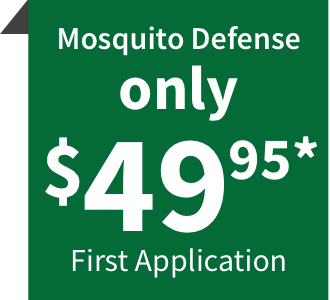 $49.95 for first mosquito control application